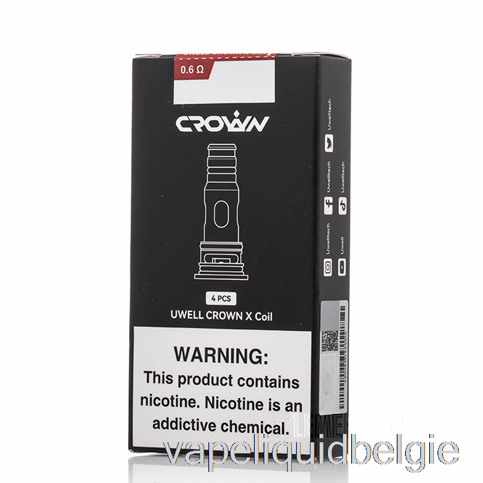 Vape België Uwell Kroon X Vervangende Spoelen 0.6ohm Kroon X Spoelen